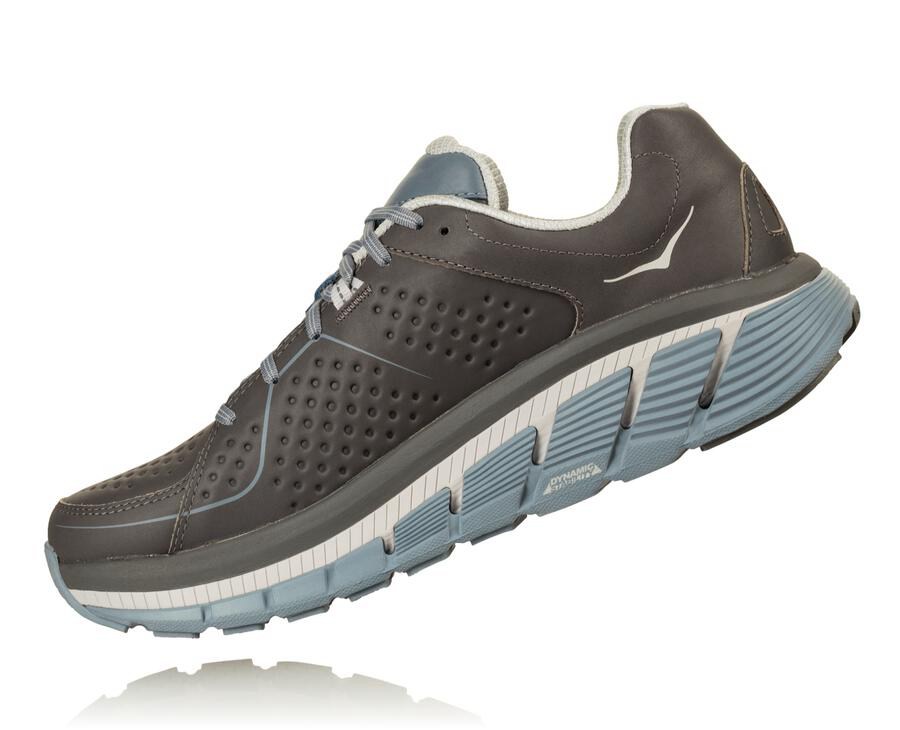 Zapatillas Running Hoka One One Hombre - Gaviota Cuero - Marrones - FDG051978